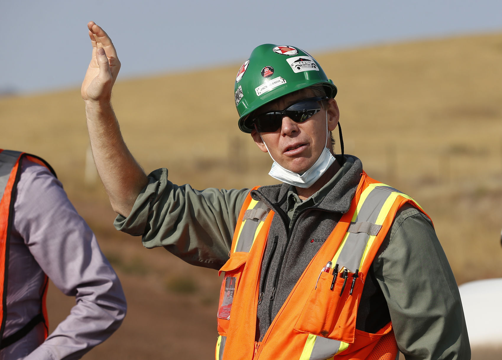 Rosebud Mine general manager Jack Standa